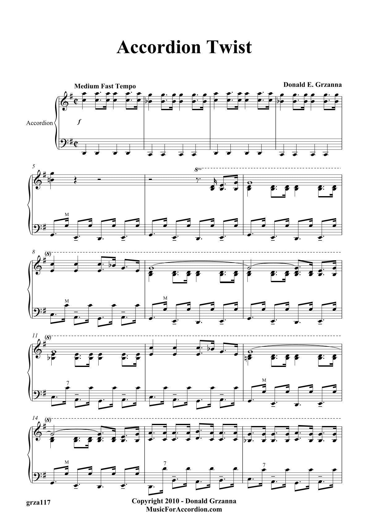 Accordion Twist – Solo