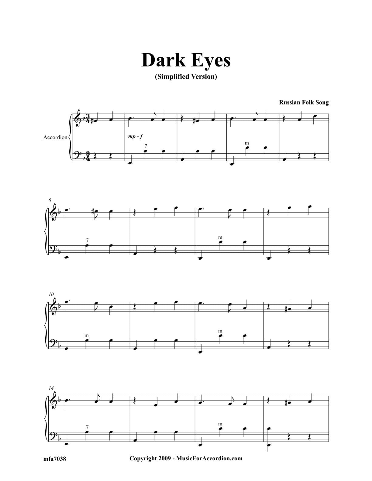 Dark Eyes
