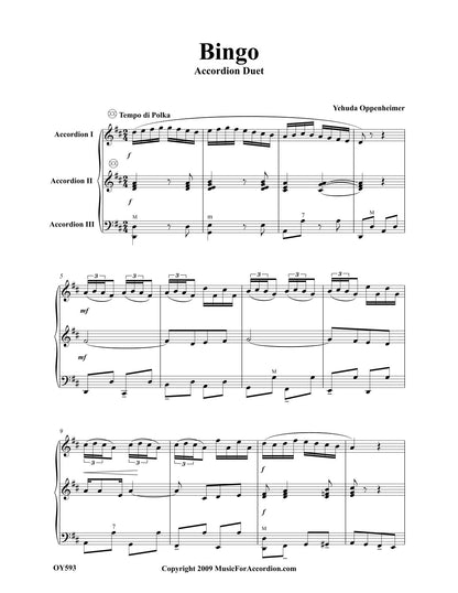 Bingo Accordion Duet