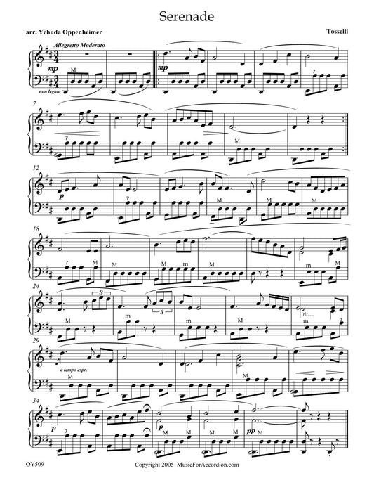 Serenade (Tosselli)
