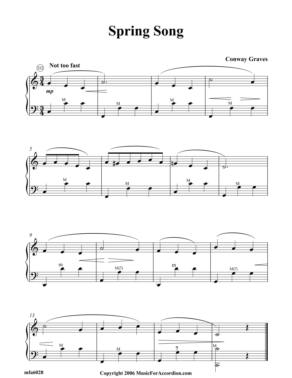 Spring Song