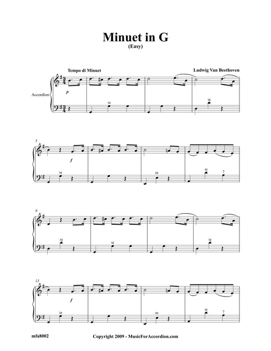 Minuet in G