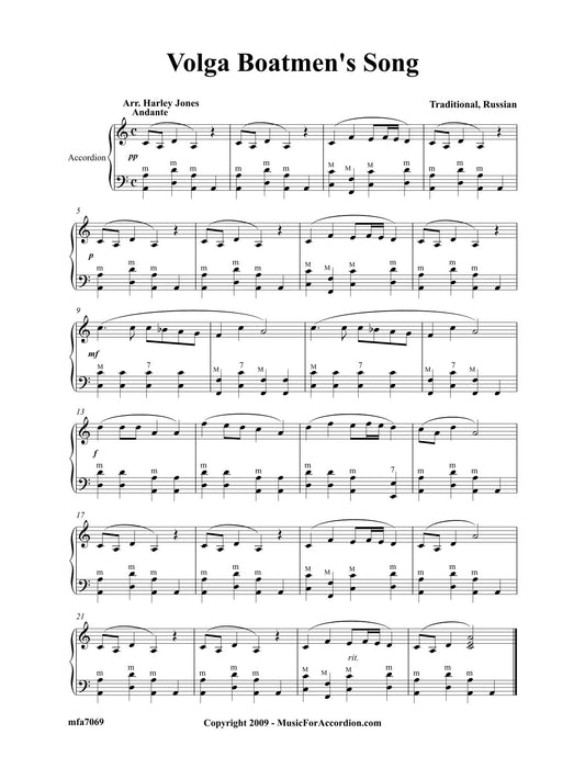 Volga Boatmen's Song