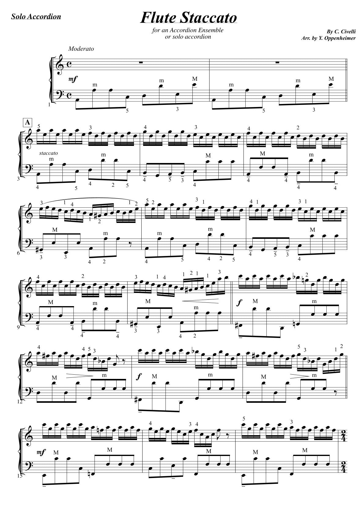 Flute Staccato