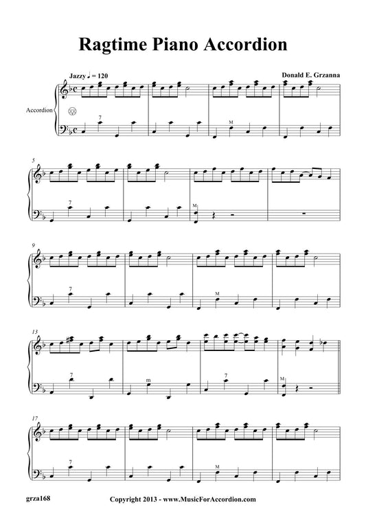 Ragtime Piano Accordion
