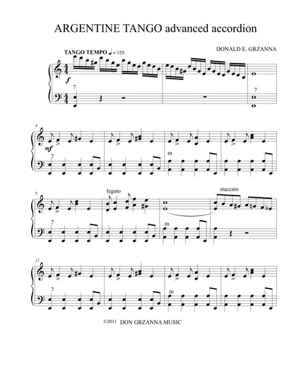 Argentine Tango Advanced Accordion