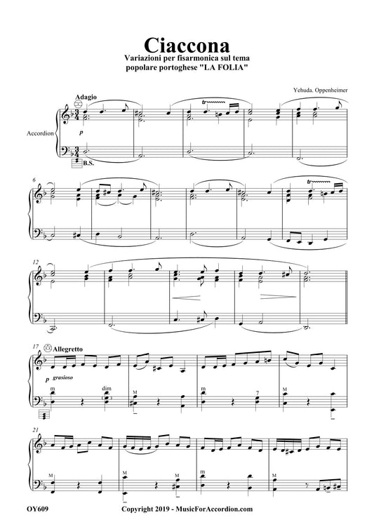Ciaccona Variazioni