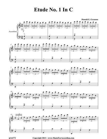 Etude No. 1 In C