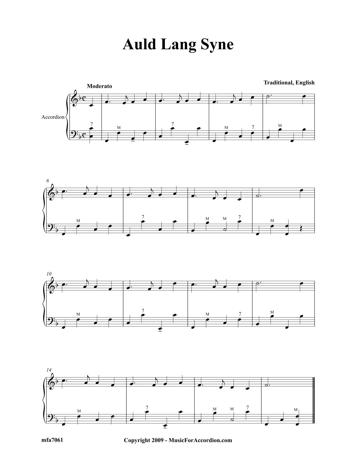 Auld Lang Syne