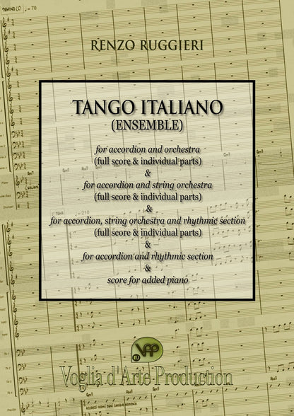 Tango Italiano (5 different ensembles in 1 book)