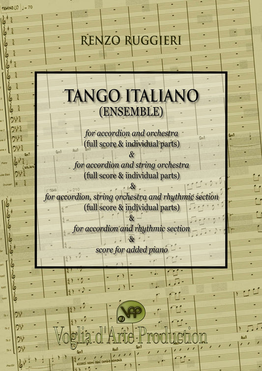 Tango Italiano (5 different ensembles in 1 book)