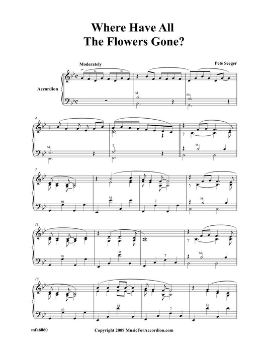 Where Have All The Flowers Gone?