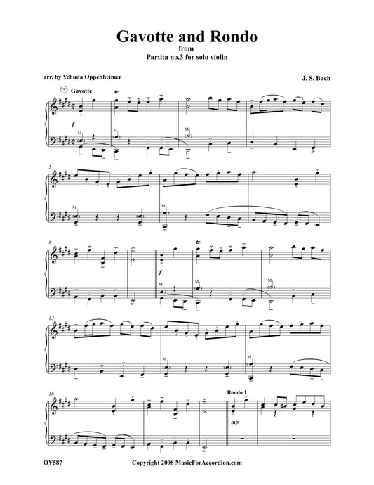 Gavotte and Rondo