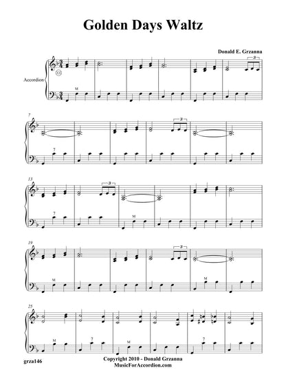 Golden Days Waltz