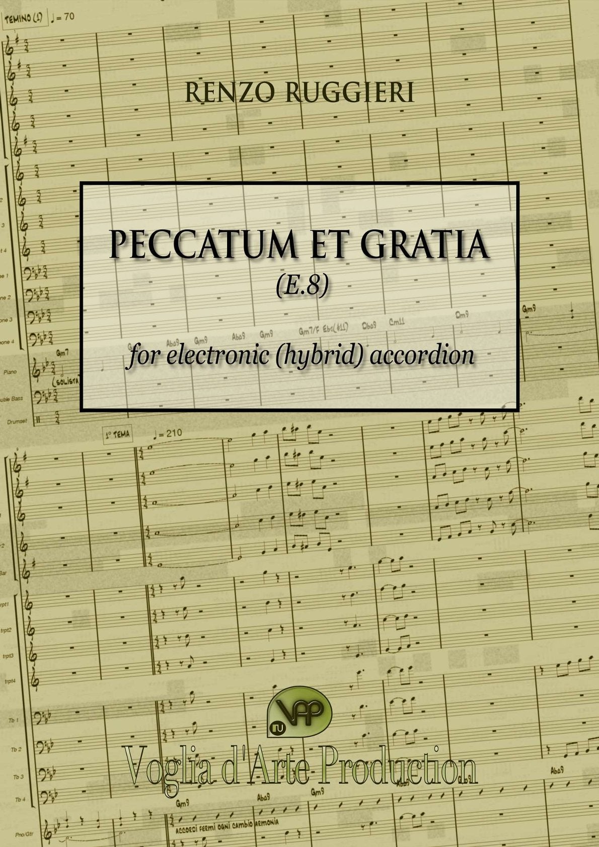 Peccatum et Gratia for electronic (hybrid) accordion
