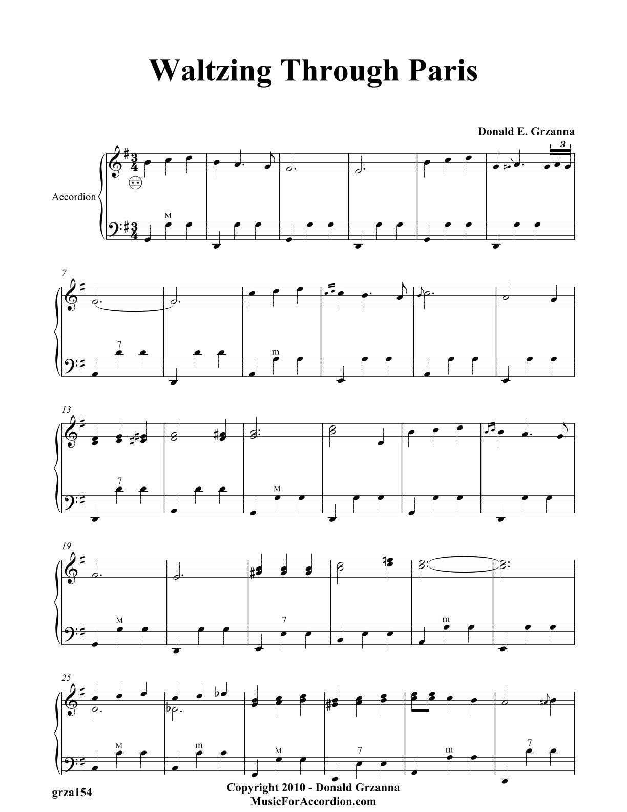 Waltzing Through Paris