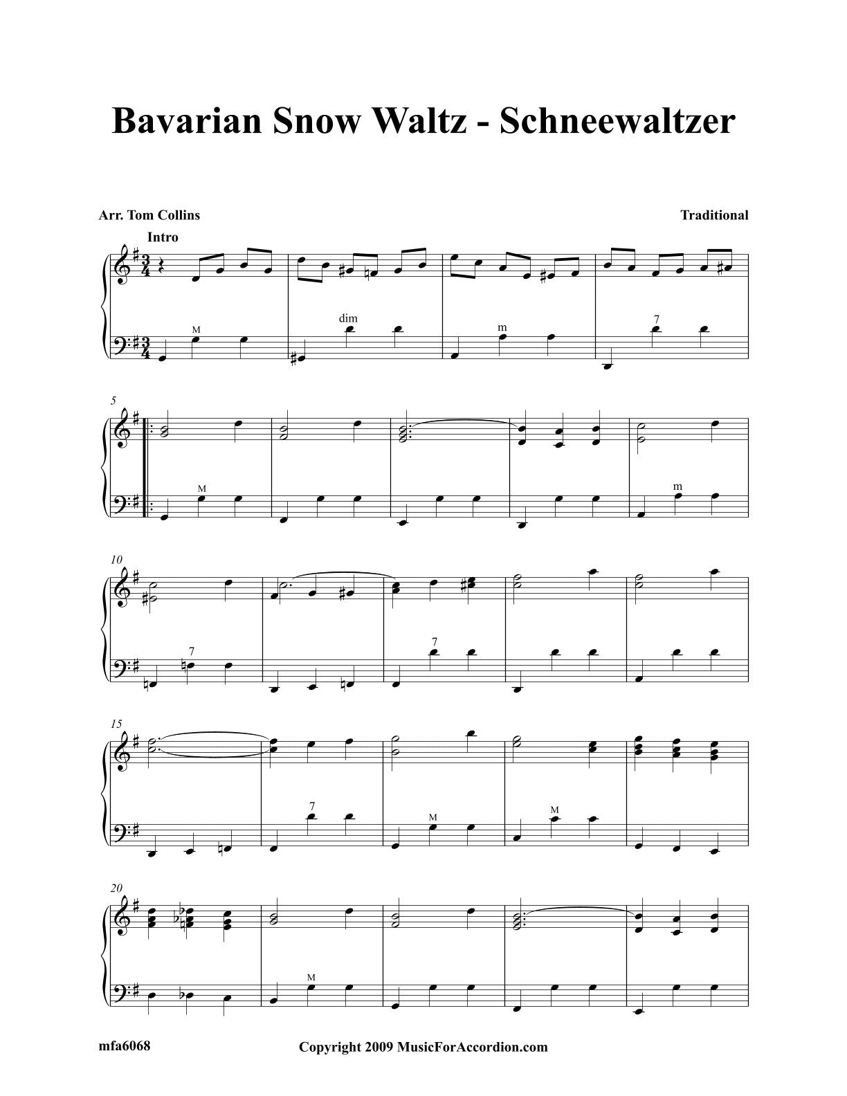 Bavarian Snow Waltz – Schneewaltzer