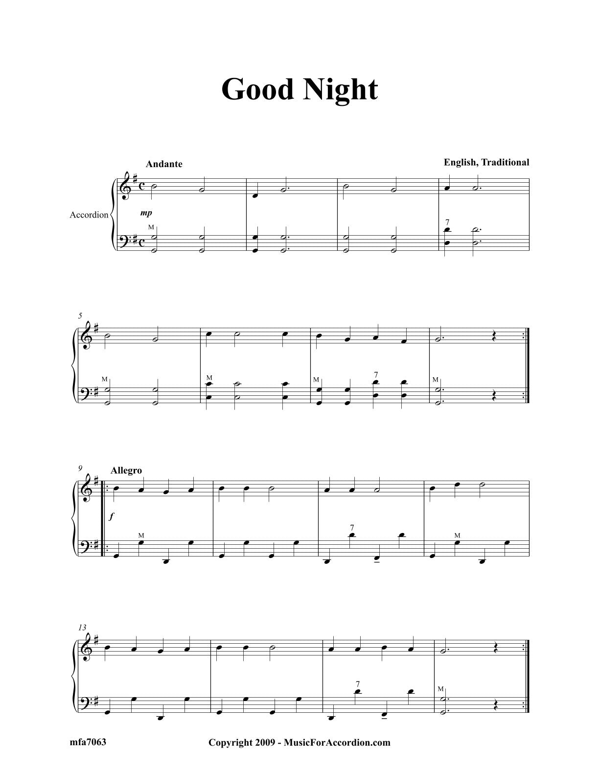 Good Night