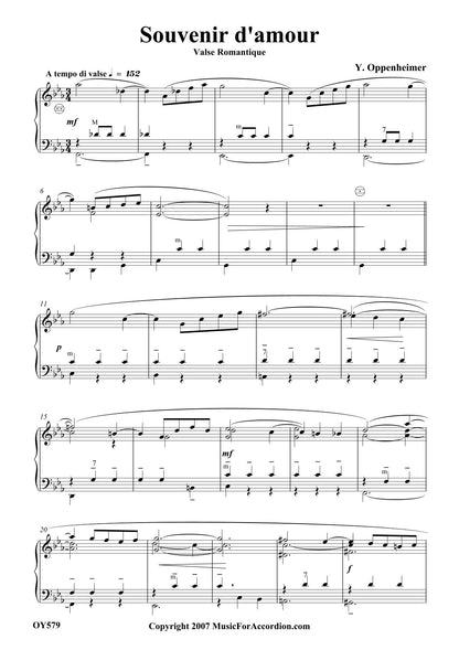 Souvenir d'amour (Valse Romantique)