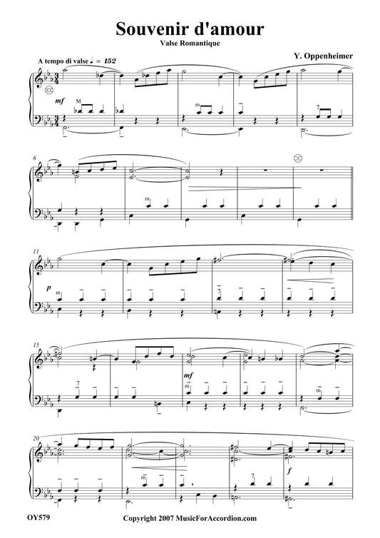 Souvenir d'amour (Valse Romantique)