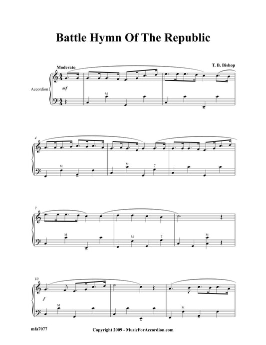 Battle Hymn Of The Republic