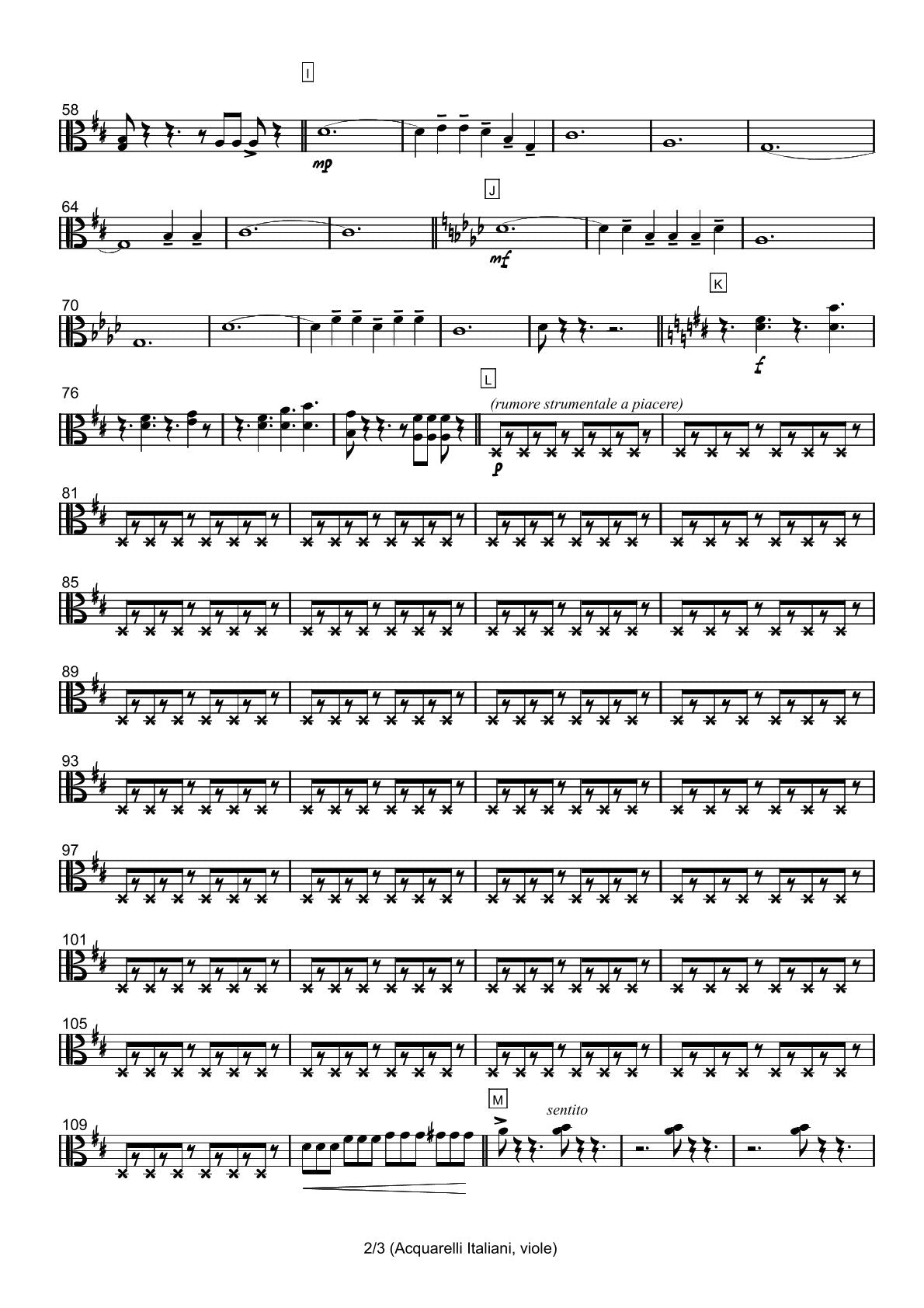Renzo Ruggieri Acquarelli Italiani for Accordion and Orchestra ( full score &individual parts)