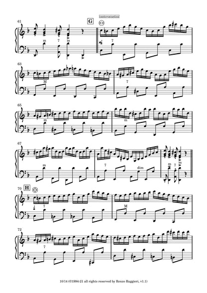 Tournee arrangements & compositions:
