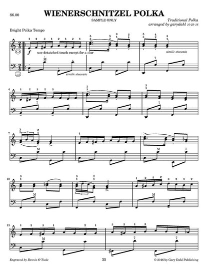 Polka eBook accordion arrangements by Gary Dahl
