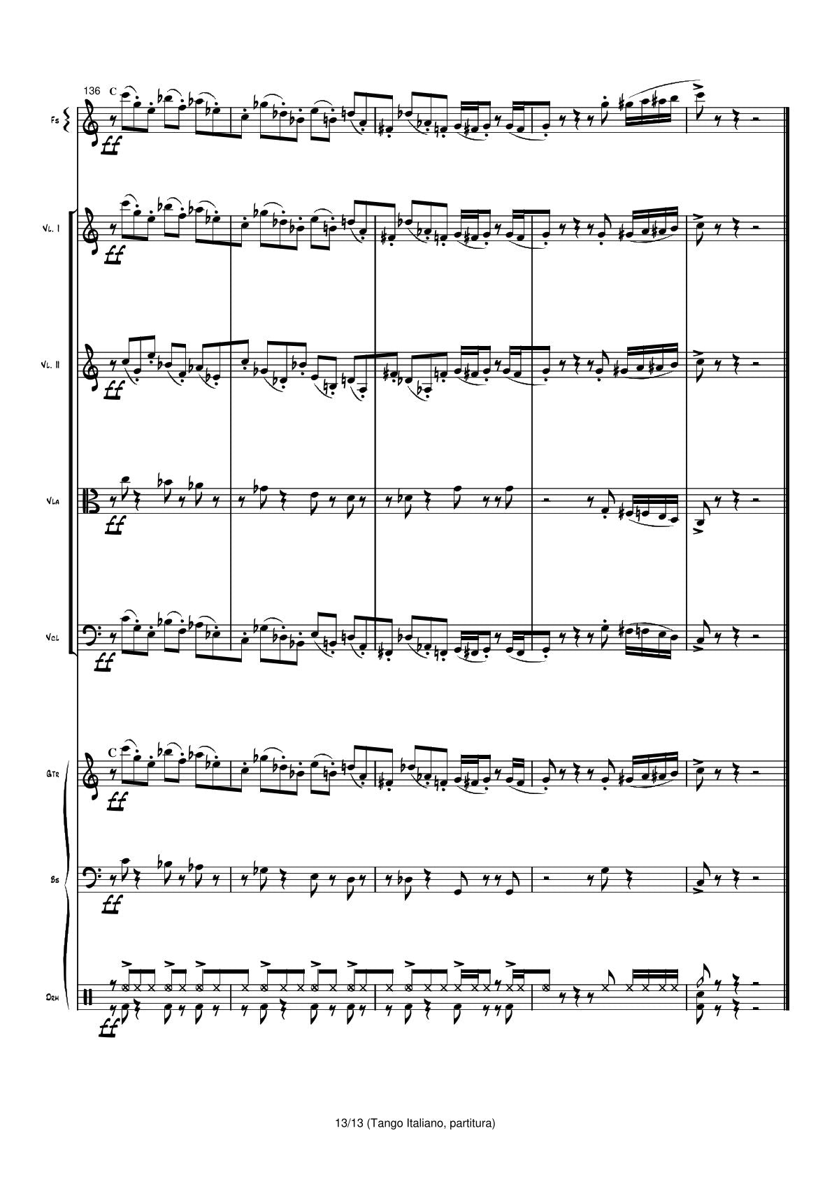 Tango Italiano (5 different ensembles in 1 book)