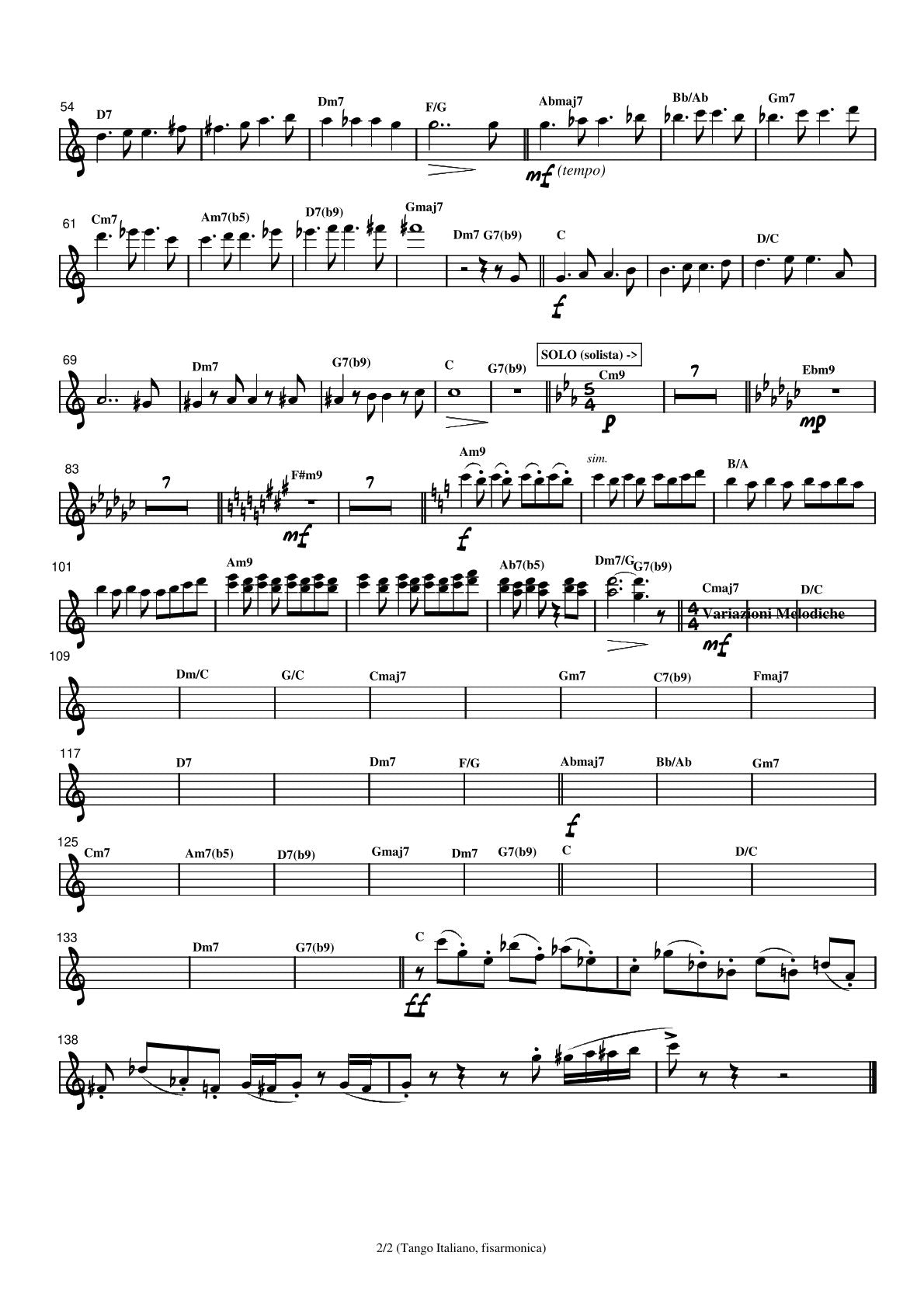 Tango Italiano (5 different ensembles in 1 book)