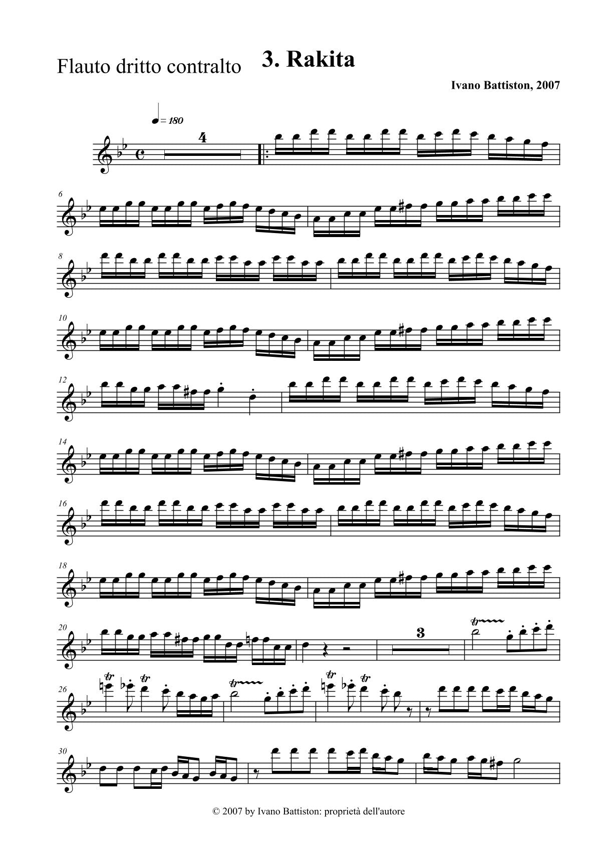 3 Balkan Dances ( for Accordion & Recorder)