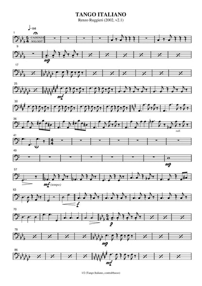 Tango Italiano (5 different ensembles in 1 book)