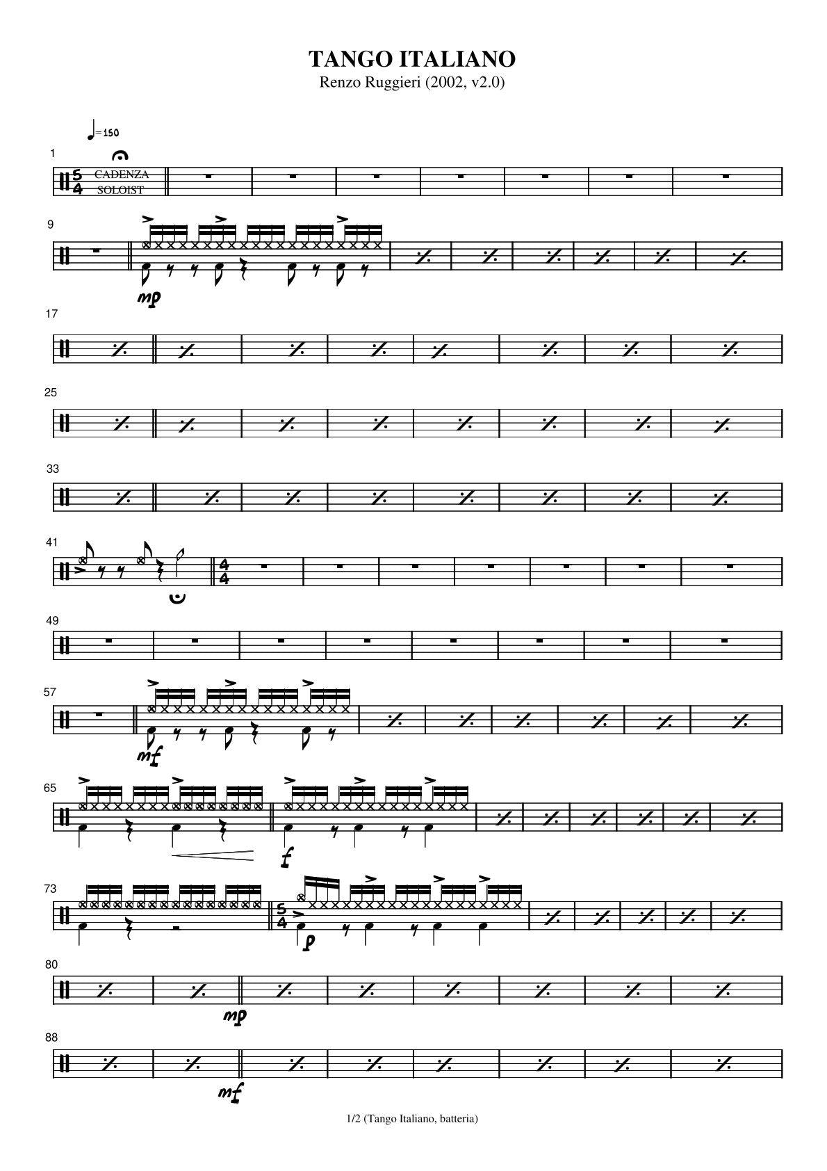 Tango Italiano (5 different ensembles in 1 book)