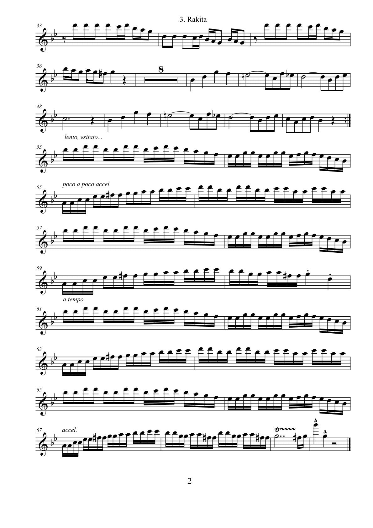 3 Balkan Dances ( for Accordion & Recorder)