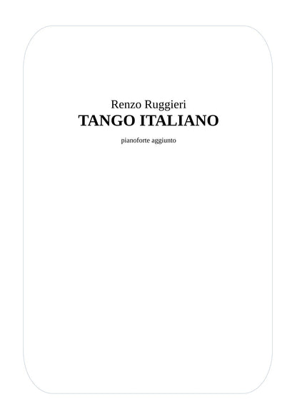 Tango Italiano (5 different ensembles in 1 book)
