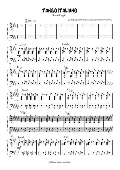 Tango Italiano (5 different ensembles in 1 book)
