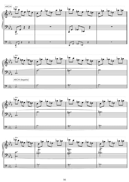 Cinema (for 4 parts and drums )