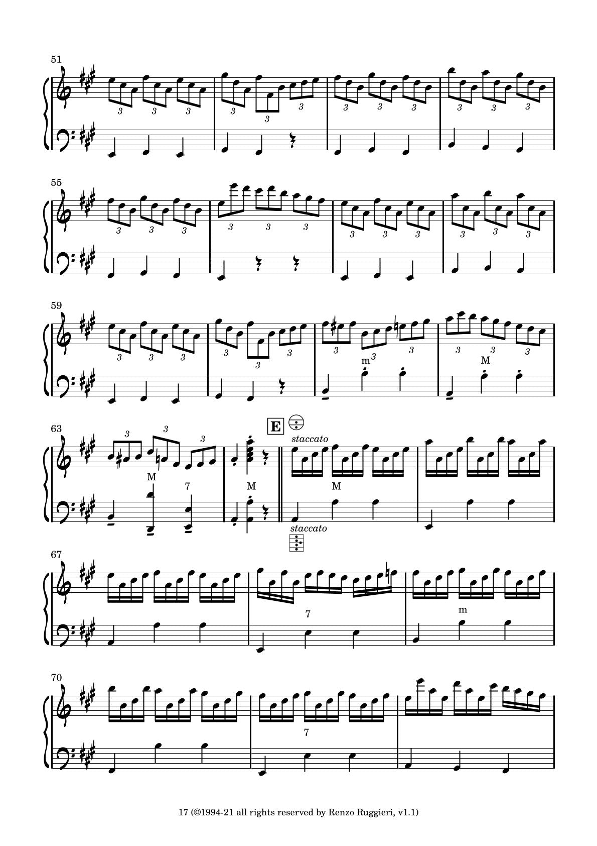 Tournee arrangements & compositions: