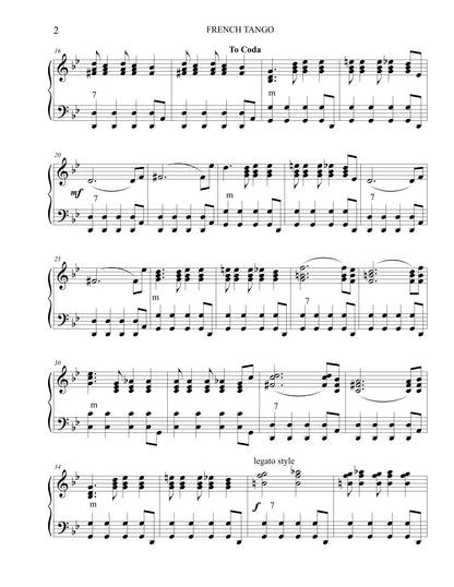 French Tango Advanced Accordion Solo