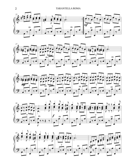 ItalianTarantella Duet (with score)