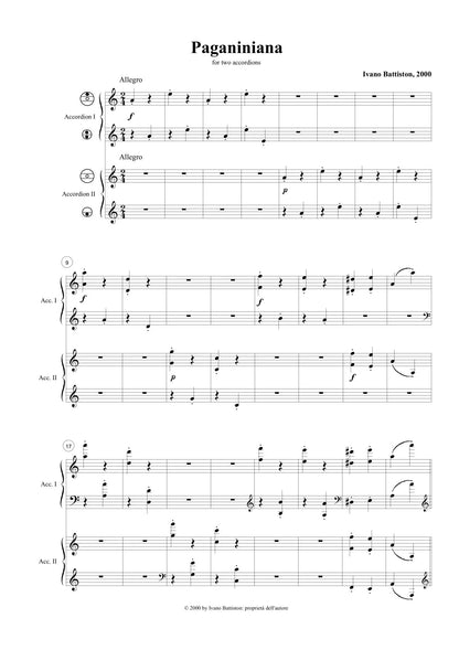 Paganiniana (Variations on Paganini Capriccio 24 Theme)