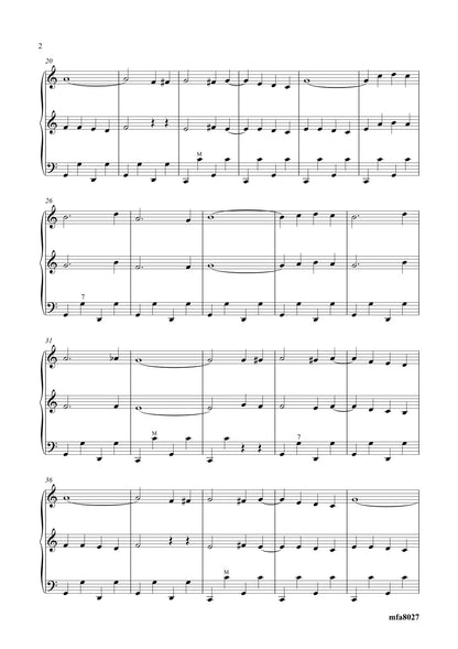 Beer Barrel Polka ( Duet Easy Version)