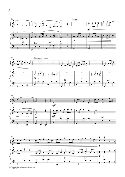Christmas Medley ( Jouluskierma) from Finland