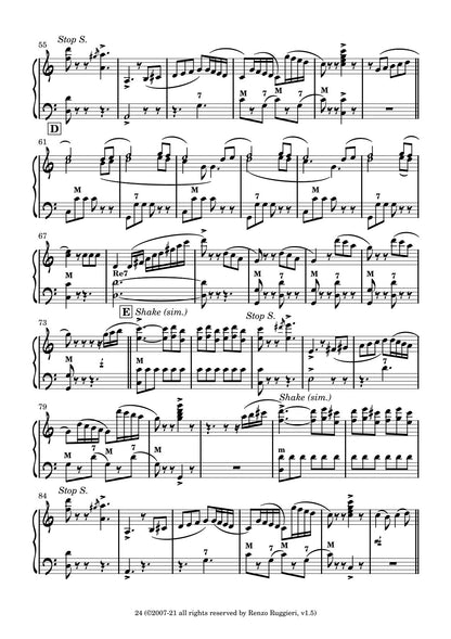 Tournee arrangements & compositions: