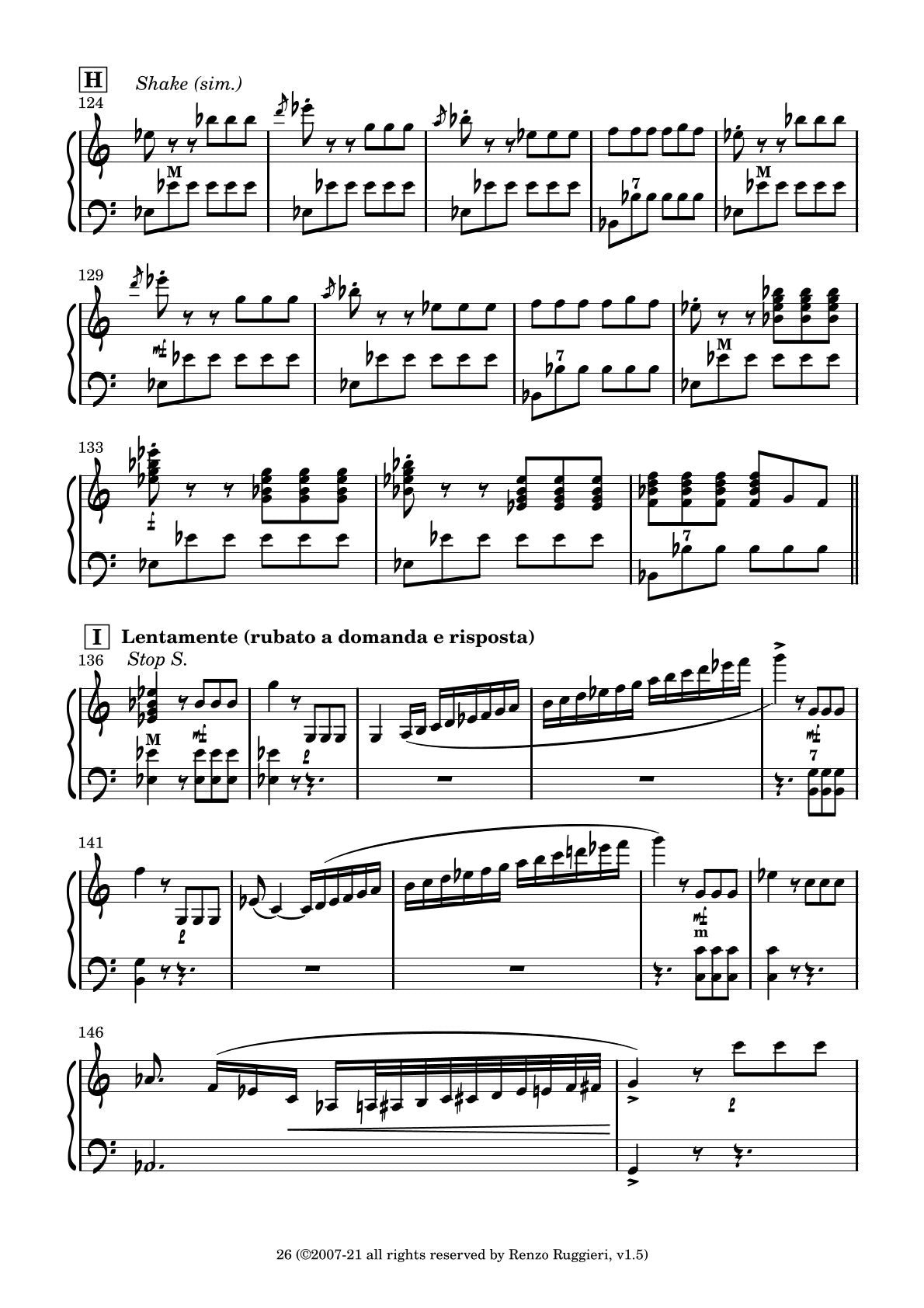 Tournee arrangements & compositions: