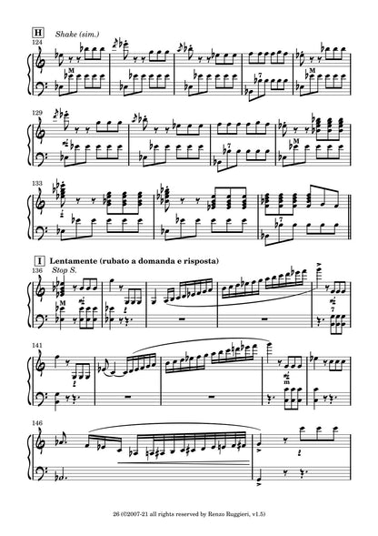 Tournee arrangements & compositions: