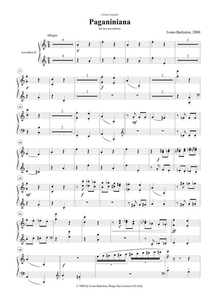 Paganiniana (Variations on Paganini Capriccio 24 Theme)