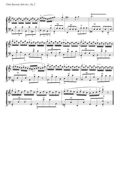 Flute Staccato