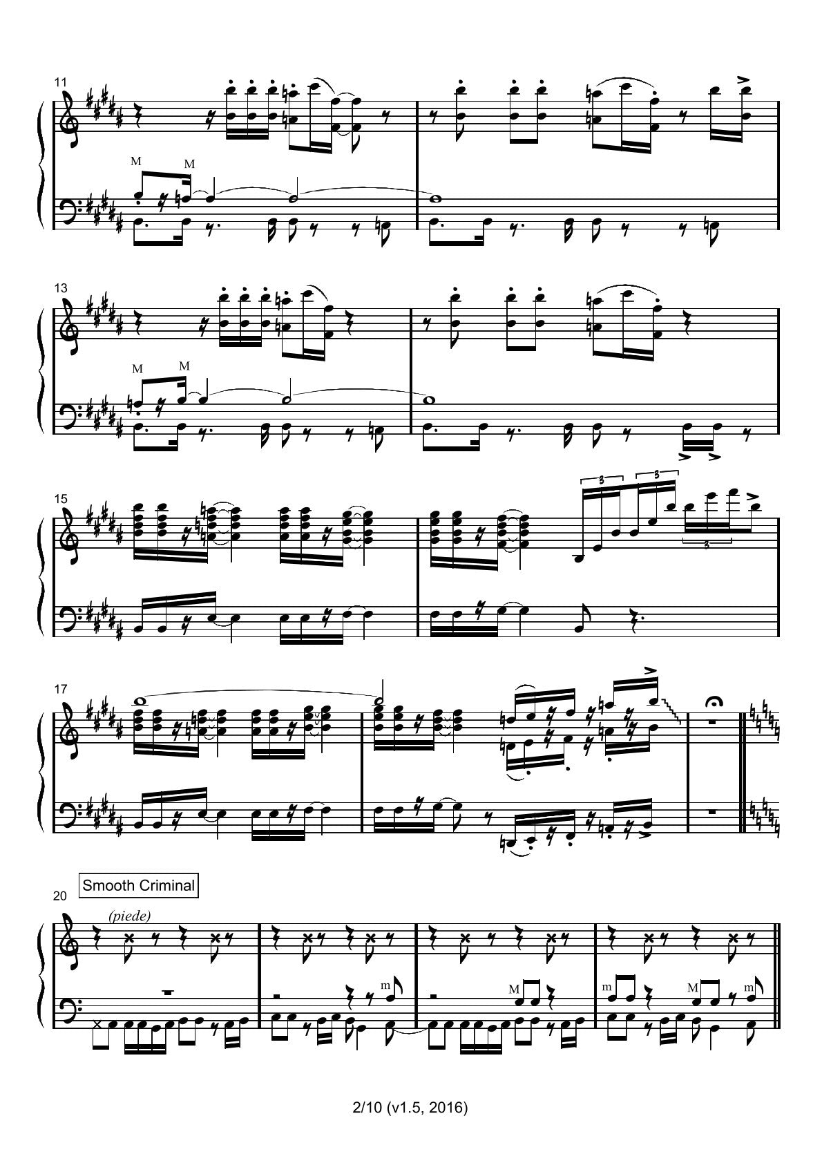 The Jackson Medley