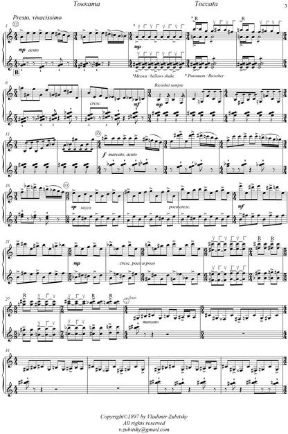 Preludio and Toccata